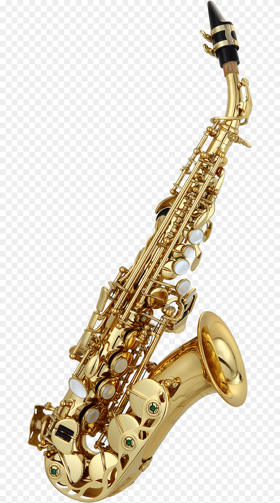 Clip Black And White Lien Cheng Co Ltd Curved Curved Soprano Saxophone, Musical Instrument, Person Free Png Download