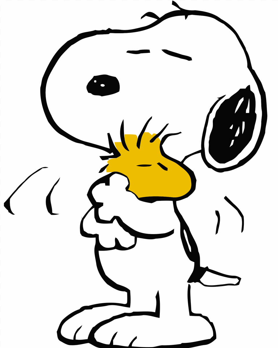 Clip Black And White Library A Simple Hug Can Be So Snoopy, Baby, Person, Cartoon, Head Free Png