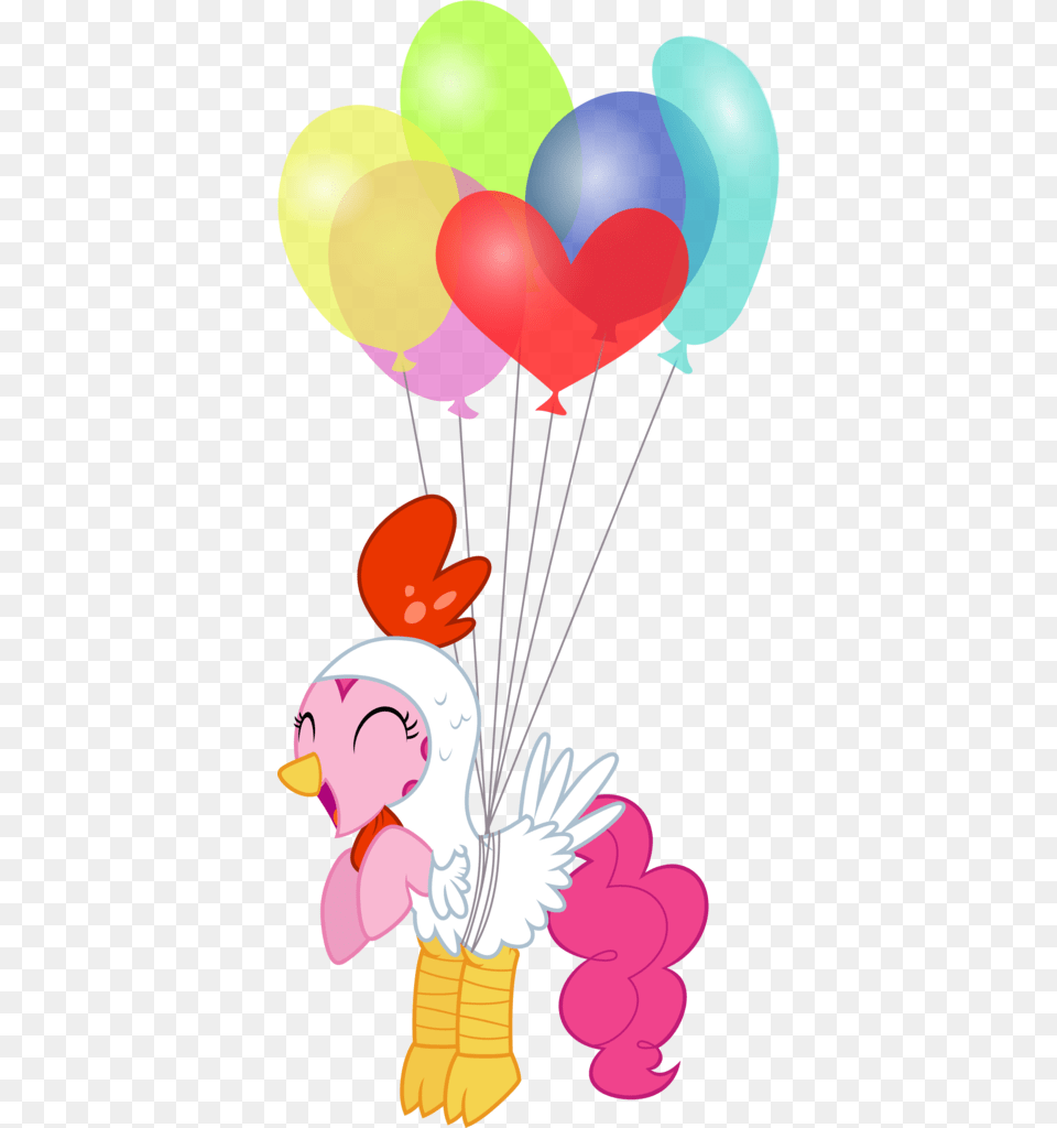 Clip Black And White Library Artist Jeatz Axl Balloon Pinkie Pie Chicken Costume, Baby, Person Png