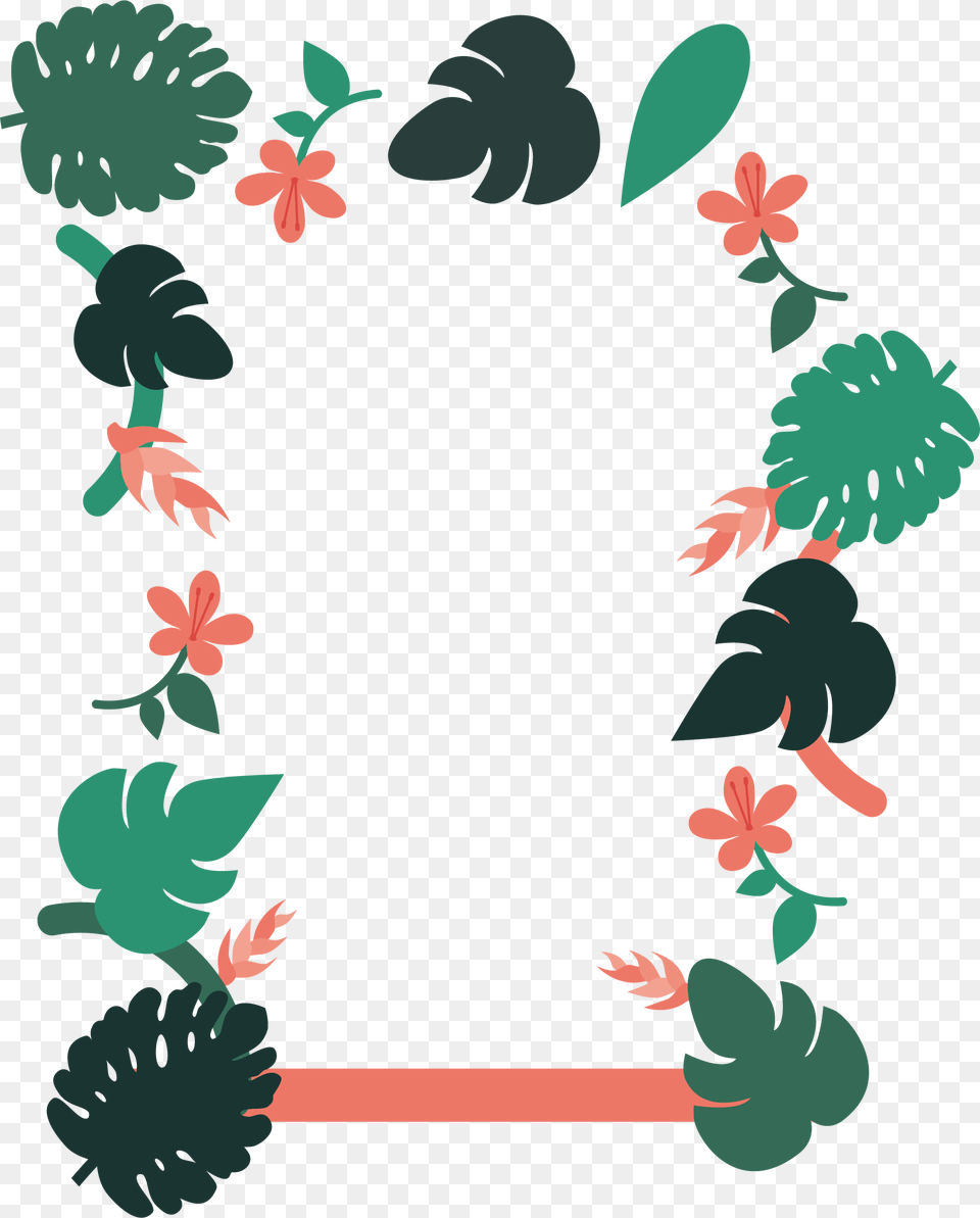 Clip Black And White Stock Bananas Clipart Border Green, Art, Floral Design, Graphics, Pattern Png Image