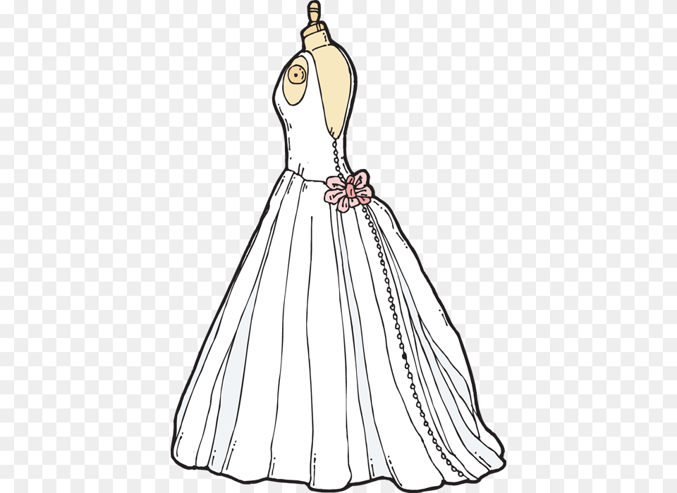 Clip Black And White Stock Dresses Silhouette At Getdrawings Wedding Dress Clipart, Formal Wear, Wedding Gown, Clothing, Fashion Free Transparent Png