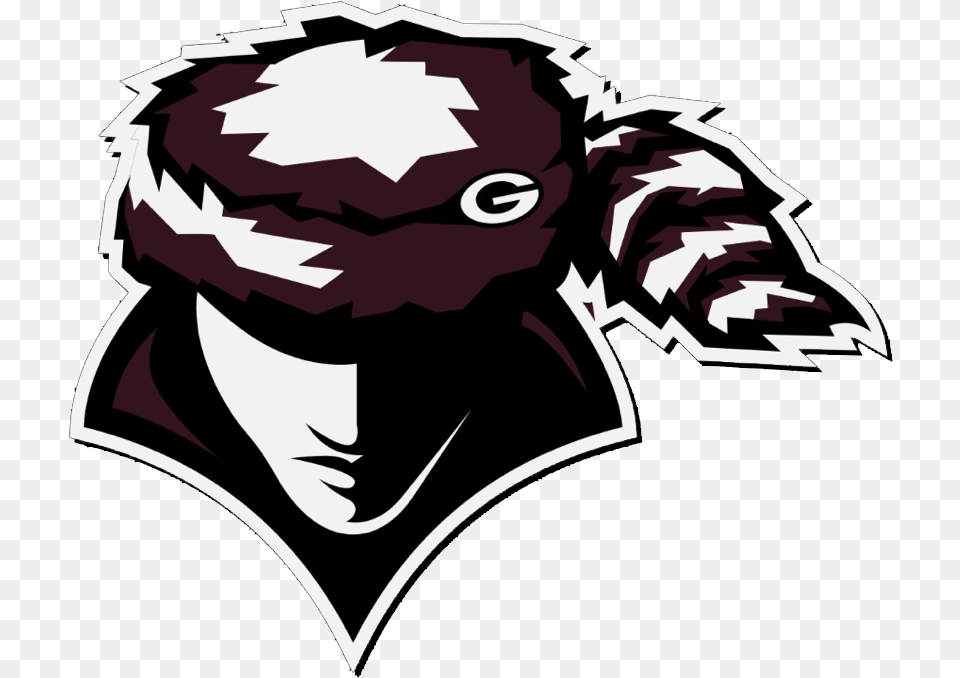 Clip Black And White Stock The Gentry Pioneers Scorestream Gentry Pioneers Football Logo, Stencil, Adult, Male, Man Free Transparent Png