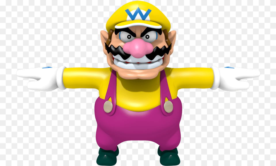 Clip Black And White Vinfreild N Classic First Release Super Smash Bros N64 Wario, Performer, Person, Baby Free Png
