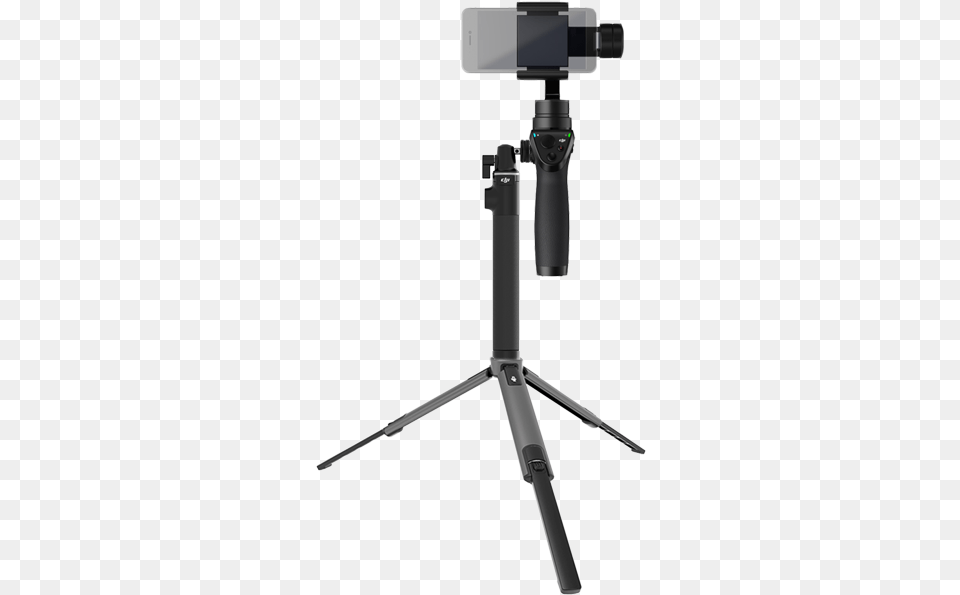 Clip Camera Tripod Mount Dji Osmo Mobile Extension Stick Free Png Download