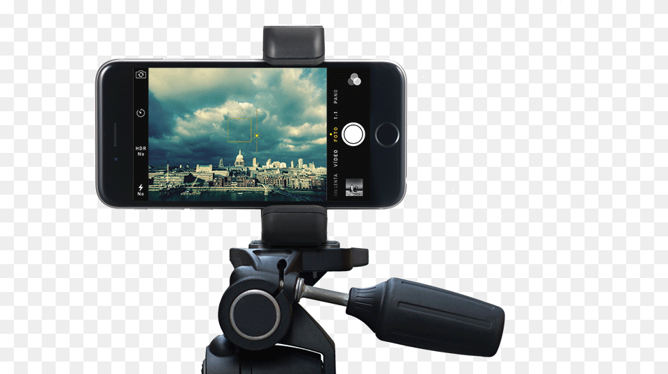 Clip Camera Tripod Mount Phone Camera Stand Transparent, Electronics, Video Camera, Mobile Phone Free Png Download