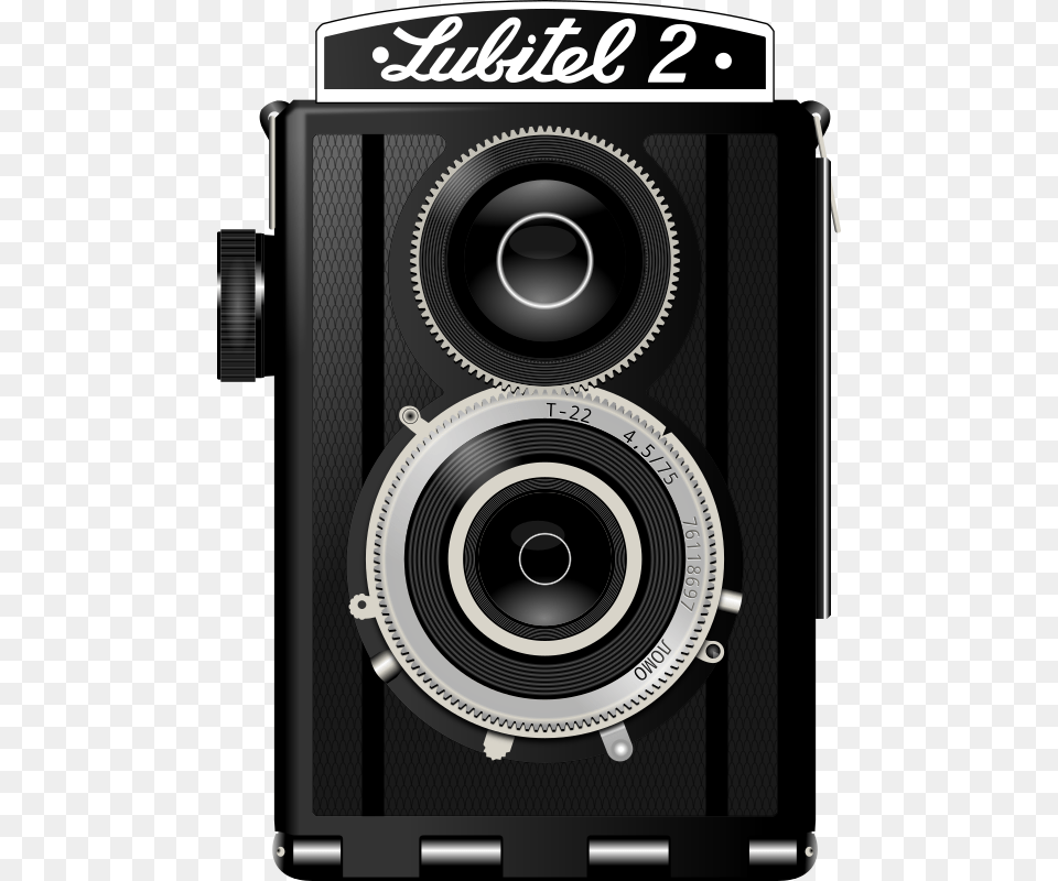 Clip Camera Vintage Old Camera Vector, Digital Camera, Electronics Png