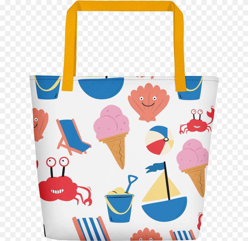 Clip Design Bag Baby Printed Allover Designs, Accessories, Cream, Dessert, Food Png Image