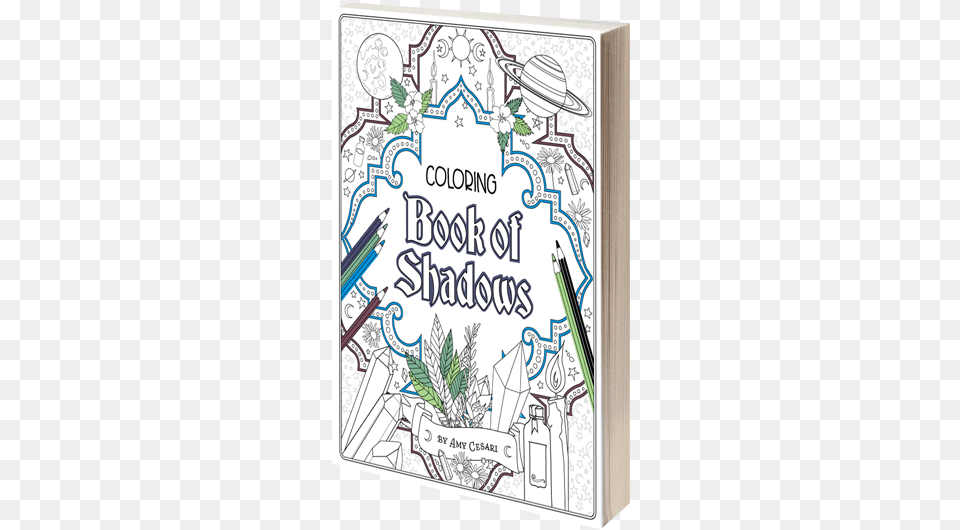 Clip Download Amazon Drawing Artwork Coloring Book Of Shadows Book Of Spells, Publication, Page, Text Png Image