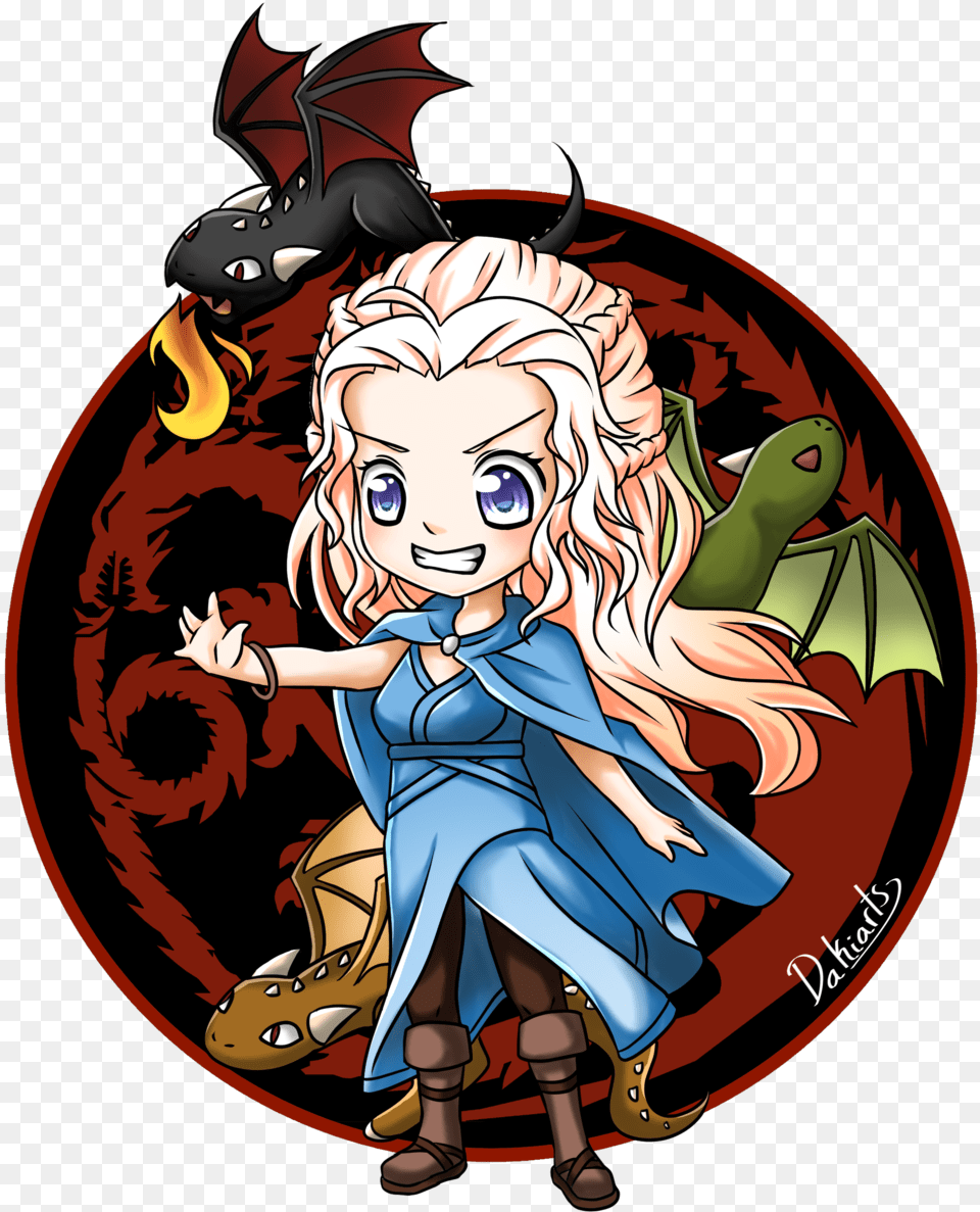 Clip Download Fanart Game Of Thrones Chibi, Book, Comics, Publication, Baby Free Png