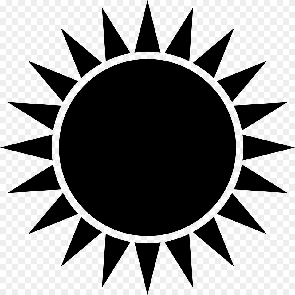 Clip Free Download Sunrays Icon Big Sun Icon Rays, Gray Png Image