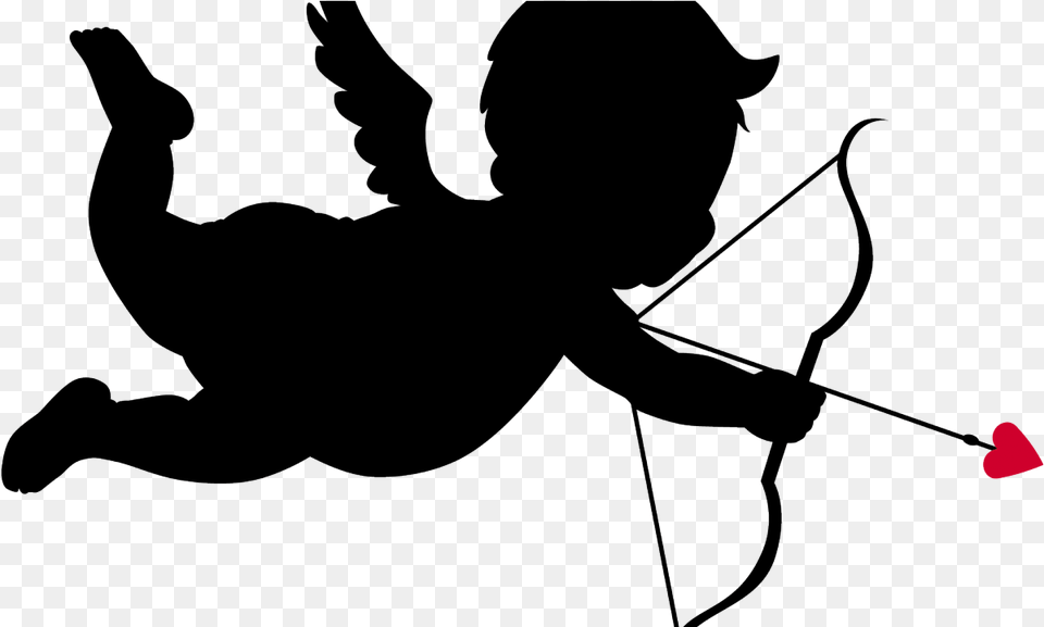 Clip Freeuse Clipart Arrow Cute Borders Background Cupid Clip Art, Person Free Transparent Png