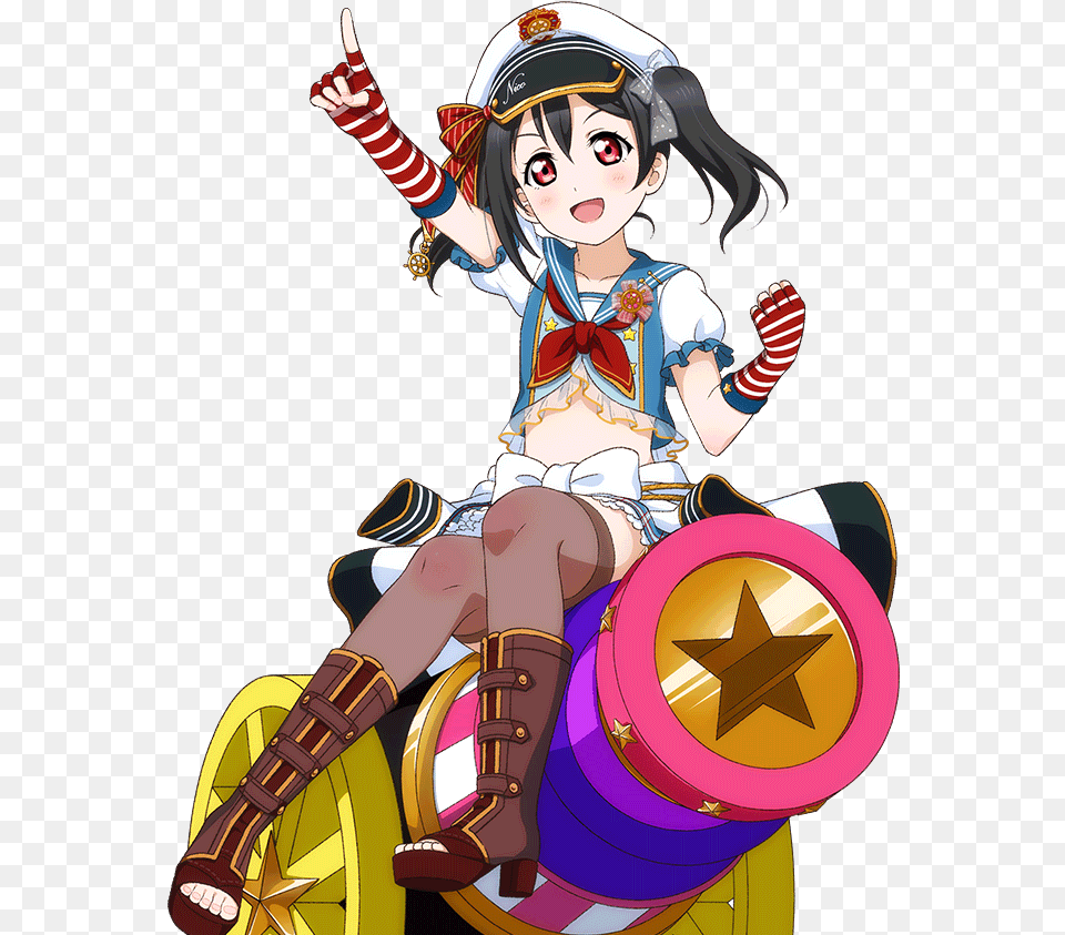 Clip Freeuse Download Cards Yazawa Sr Llsif En Idolized Marine Nico Render, Book, Publication, Baby, Comics Free Png