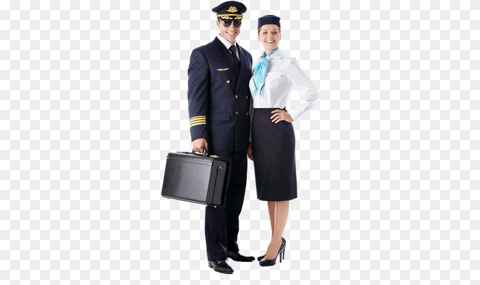 Clip Freeuse Faa First Officer Program Fly Airline Pilot, Bag, Captain, Person, Man Free Png Download