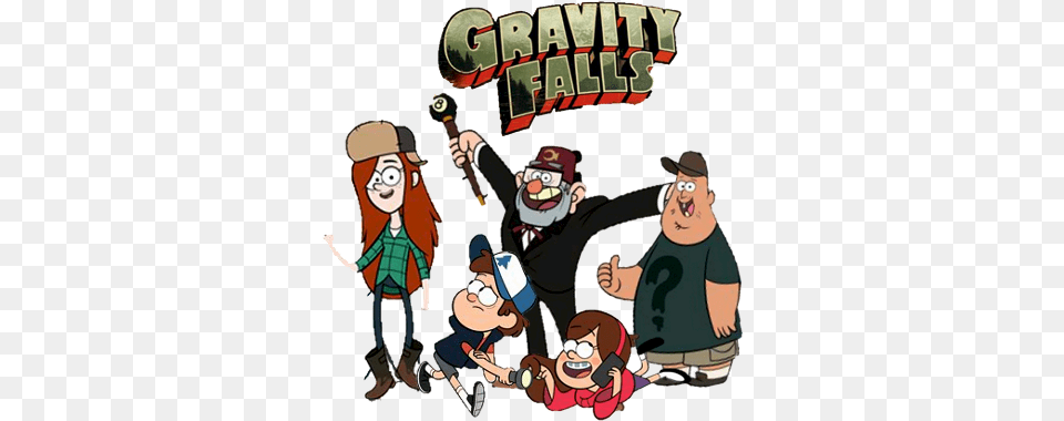 Clip Freeuse Gravity Gravity Falls Clipart, Book, Comics, Publication, Person Png