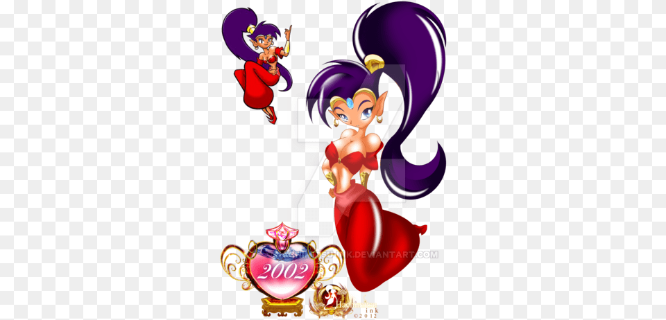 Clip Freeuse Happy Th Shantae By Hachimitsu Shantae 2002, Book, Comics, Publication, Art Png Image