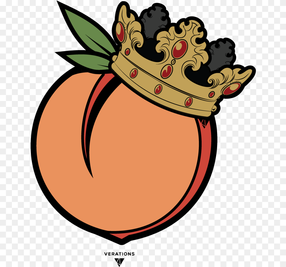 Clip Freeuse Library Verations King Peach Atlanta United King Peach, Accessories, Jewelry, Crown, Food Free Png Download