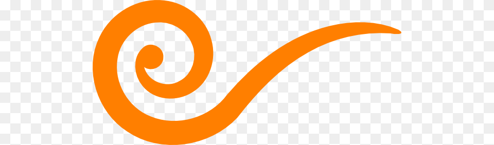 Clip Freeuse Line Clipart Orange Swirl Clip Art, Smoke Pipe, Spiral, Logo Free Transparent Png