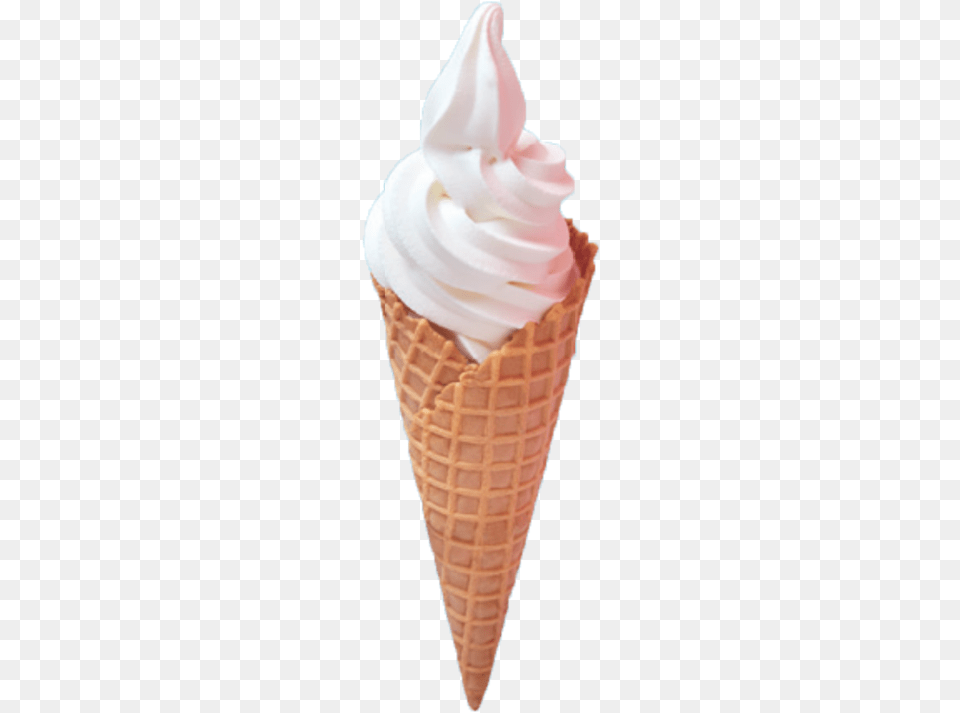 Clip Freeuse Stock Japanese Waffles Tumblr Ice Cream Cone, Dessert, Food, Ice Cream, Soft Serve Ice Cream Free Png Download