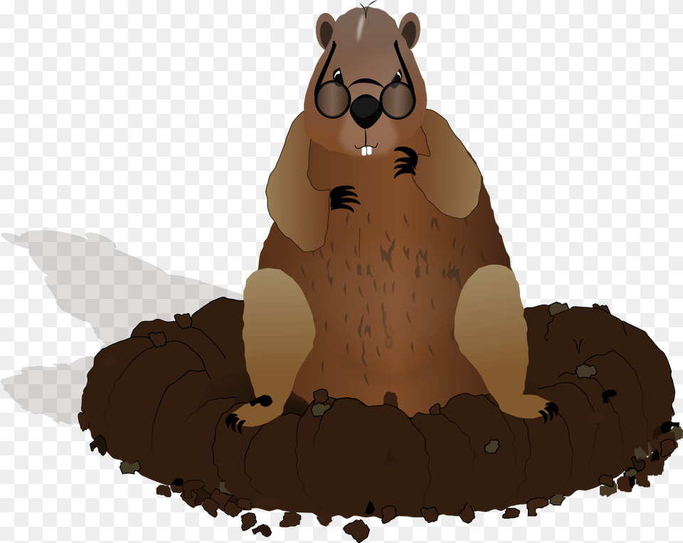 Clip Library Day And Exploring An Inkscape Extension Groundhog, Animal, Mammal, Rodent, Beaver Free Transparent Png