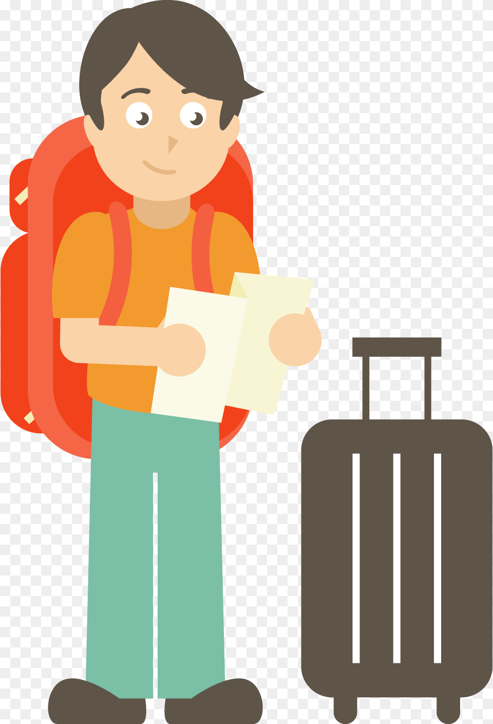 Clip Library Download What Kind Of Food Traveler Boy, Baby, Baggage, Person, Face Png