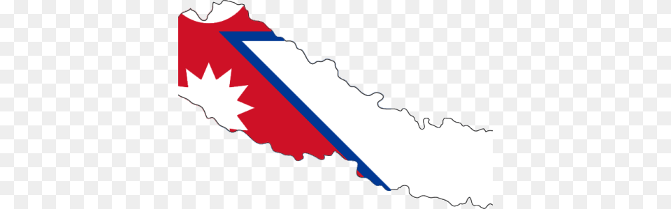 Clip Library Stock India Nepal Flag Full Hd Maps Flag Of Nepal, Leaf, Plant, Sword, Weapon Free Png