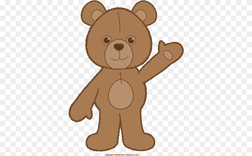 Clip Library Teddy Waving Brown Click To Save Clip Art, Animal, Bear, Mammal, Wildlife Free Transparent Png