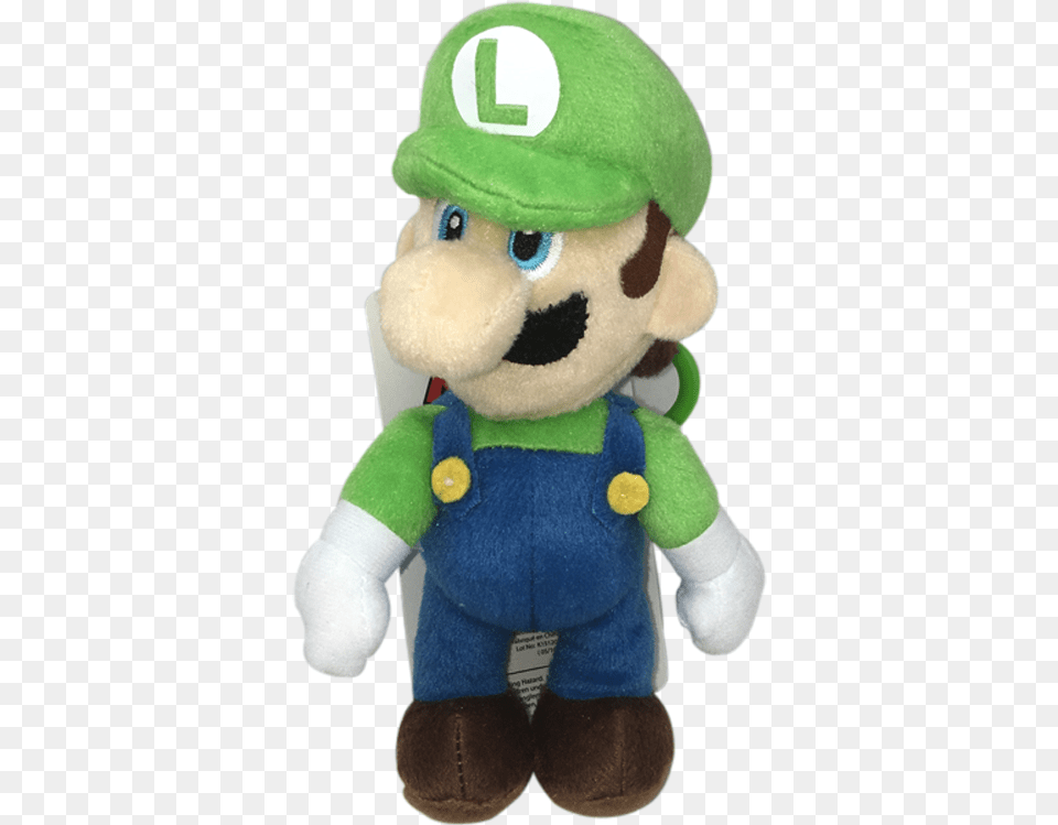 Clip Nintendo Mario Transparent Luigi Plush, Toy Png