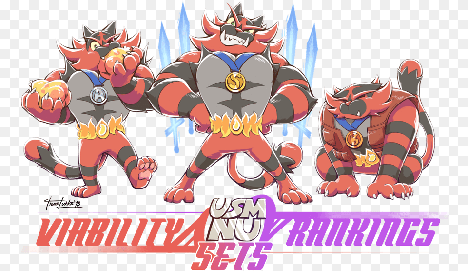 Clip Of Incineroar Killing Roy At 20 And Dealing 60 Cartoon, Baby, Person Free Transparent Png