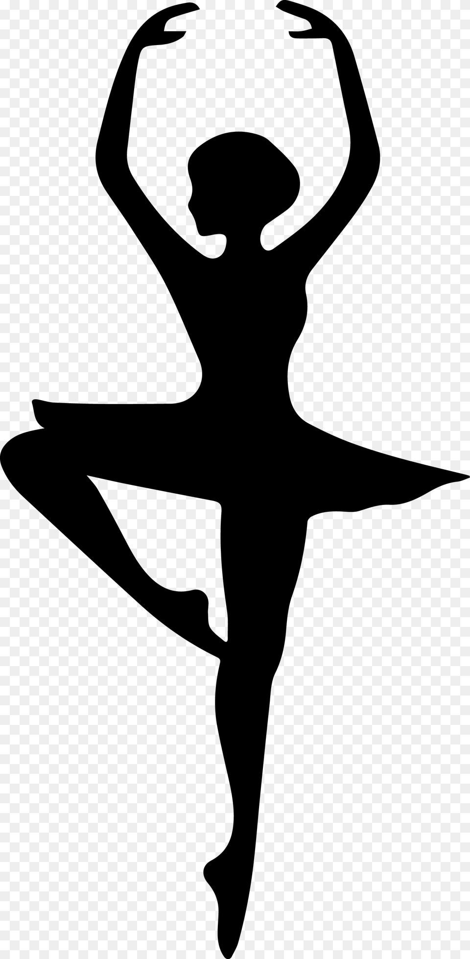 Clip Royalty Ballet Clipart Ballet Studio Ballerina Clipart Black And White, Dancing, Leisure Activities, Person, Silhouette Free Png Download