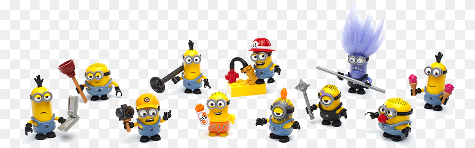 Clip Royalty Download Bloks Despicable Me Series Mega Bloks Minions Series, Toy, People, Person, Baby Png Image
