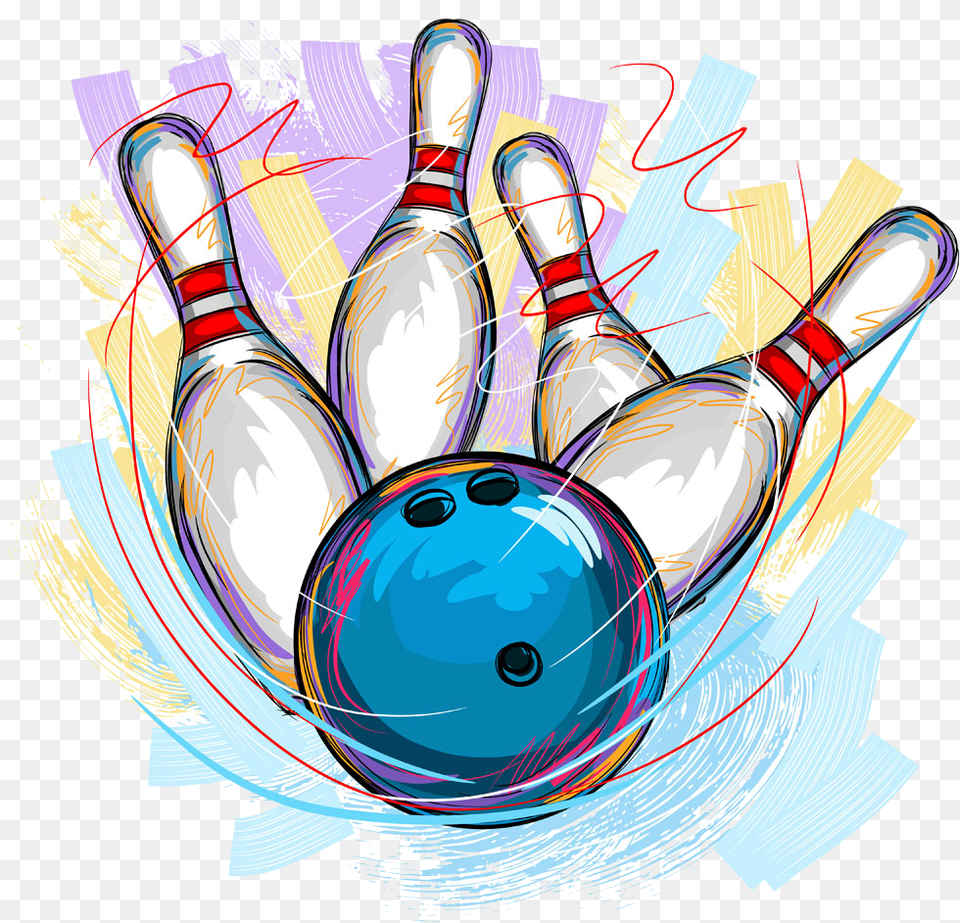 Clip Royalty Download Pin Ball Illustration Material Bowling Pin, Leisure Activities Png