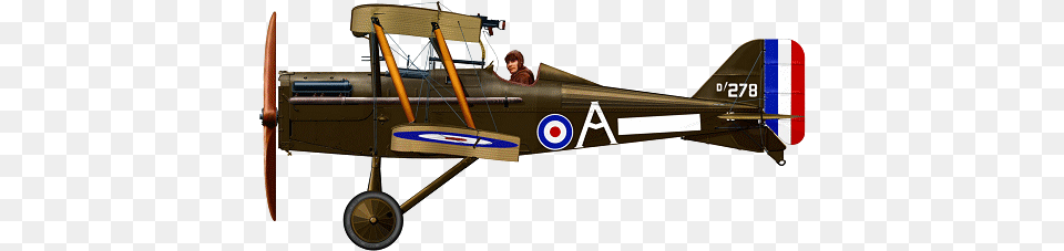 Clip Royalty Library Biplane Clipart Ww1 Plane 1917 Dh 4 Airplane, Aircraft, Transportation, Vehicle, Person Free Transparent Png