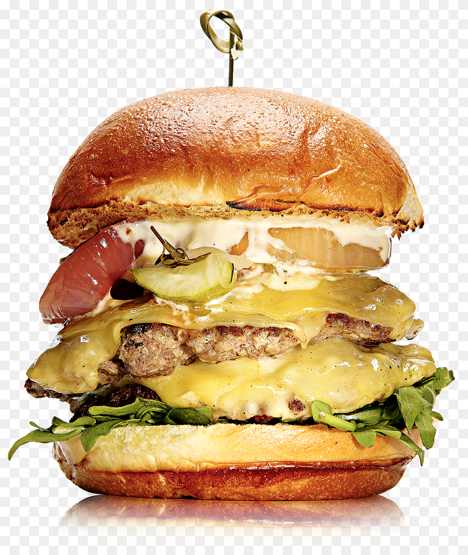 Clip Royalty Library Duke S Grocery Will Open Greasy Burger Transparent, Food, Bread Free Png Download