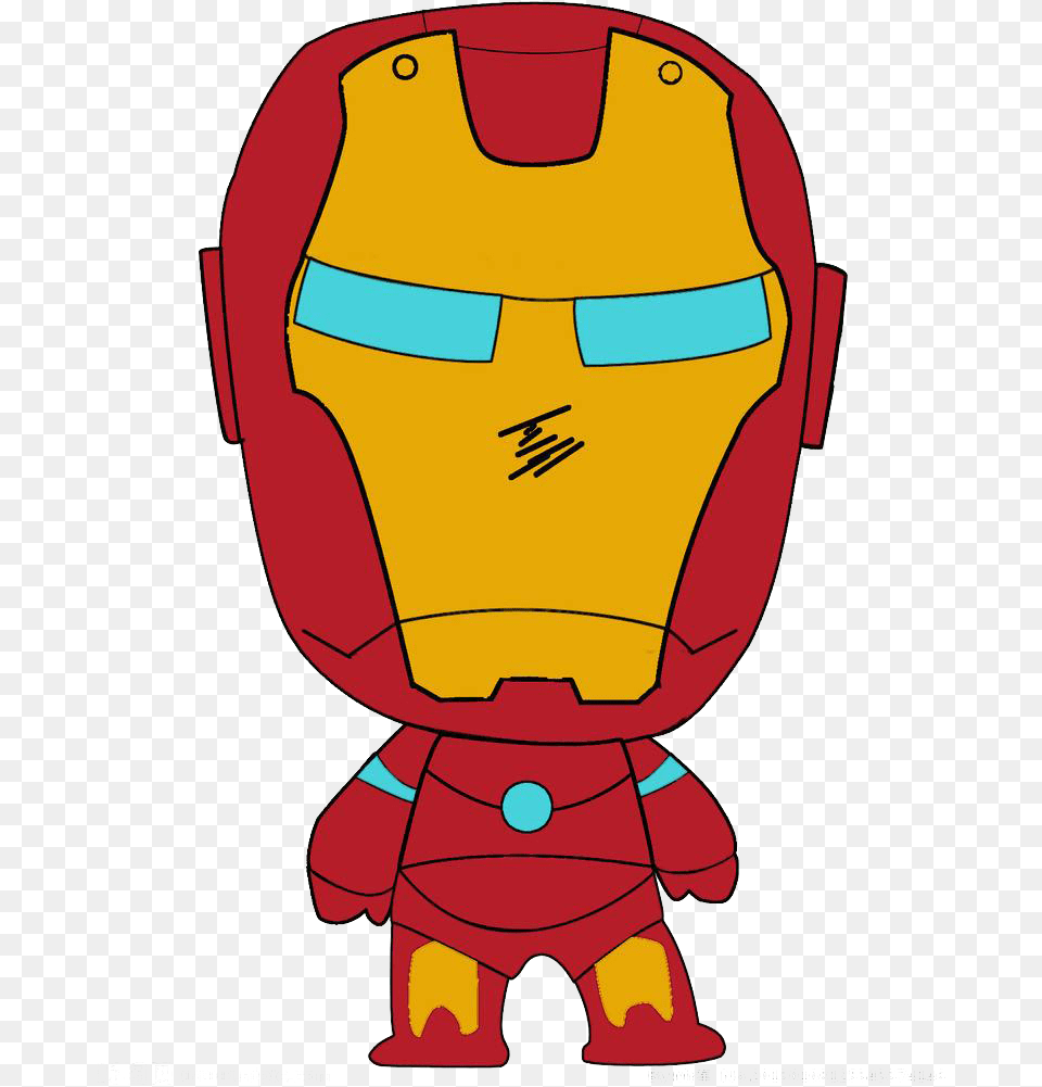 Clip Royalty Library T Shirt On Sticker Iron Man, Baby, Person, Robot Free Png Download