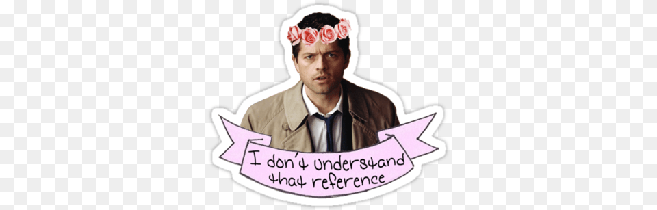 Clip Royalty Novak By Cheeseypotatopie Supernatural Stickers, Accessories, Portrait, Photography, Person Png Image