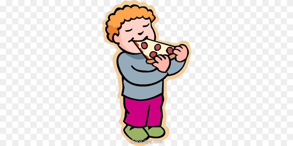 Clip Royalty People Eating Clipart Cartoon Boy Eating Pizza, Baby, Person, Photography, Face Free Png