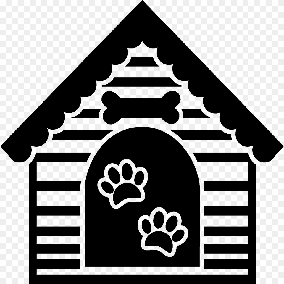 Clip Stock Doghouse Clipart Niche Niche, Stencil, Dog House Png