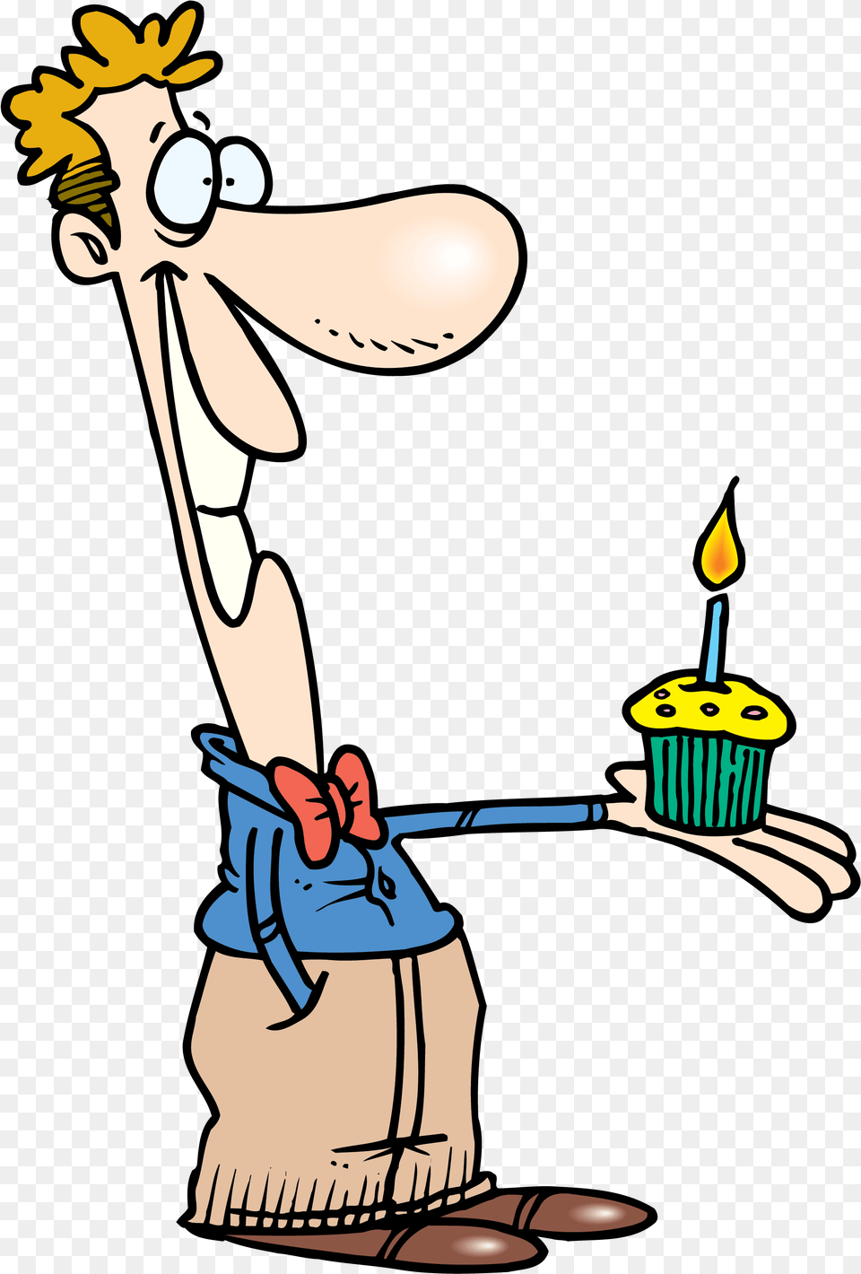 Clip Stock Happy Birthday Clipart Happy Birthday Man, Cartoon, Cake, Dessert, Food Png Image