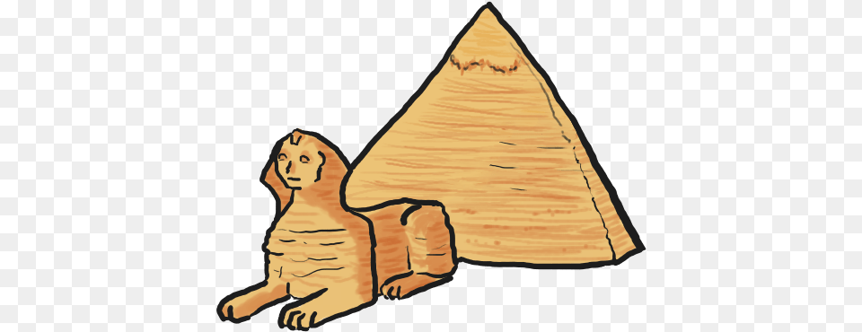 Clip Stock Pyramid Cartoon Facts About Egypt For Kids, Person, Face, Head, Outdoors Png Image