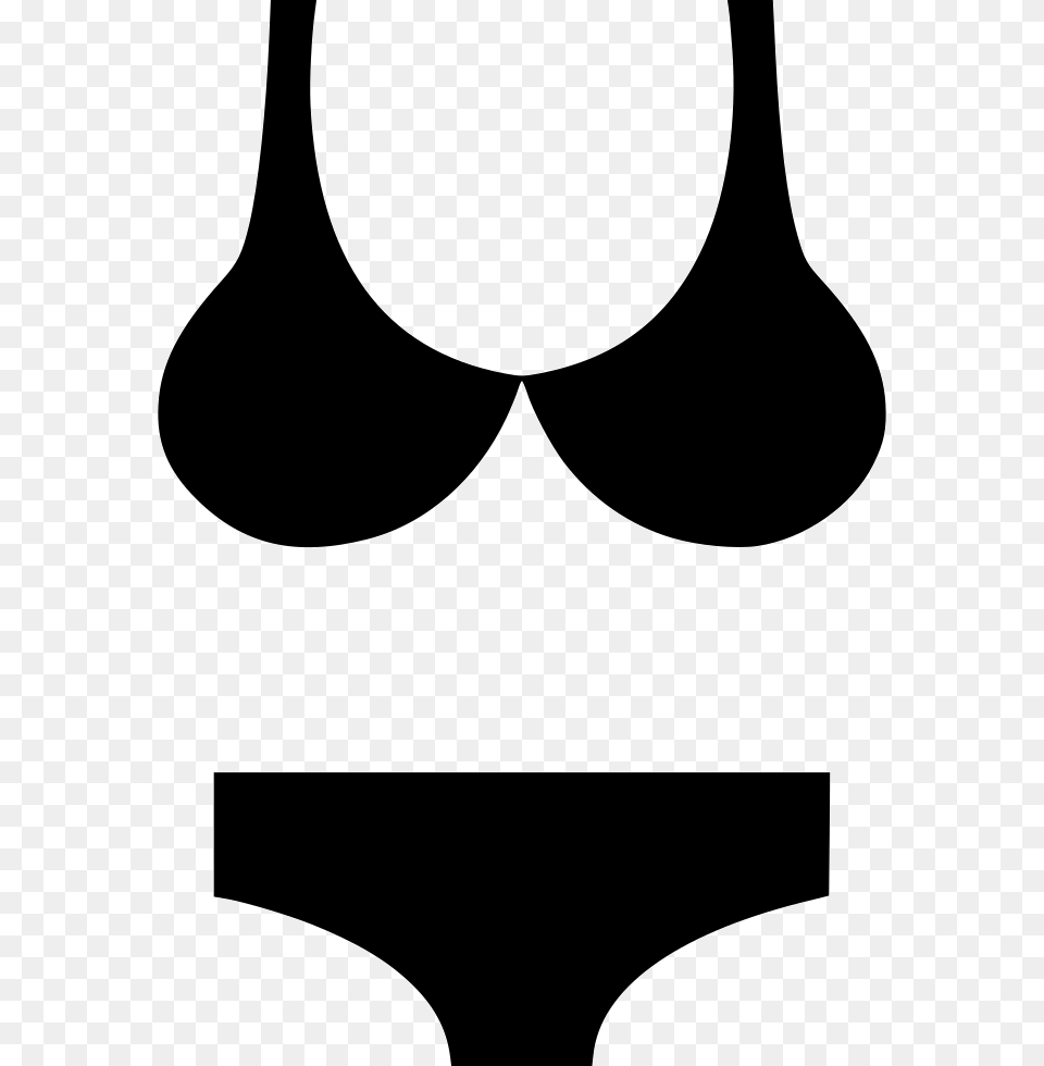 Clip Stock Svg Icon Download Onlinewebfonts Icon, Stencil, Clothing, Swimwear, Underwear Png