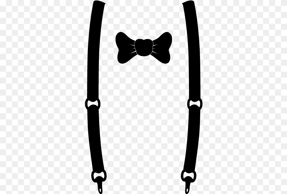 Clip Suspenders Classy Bracelet, Gray Free Png