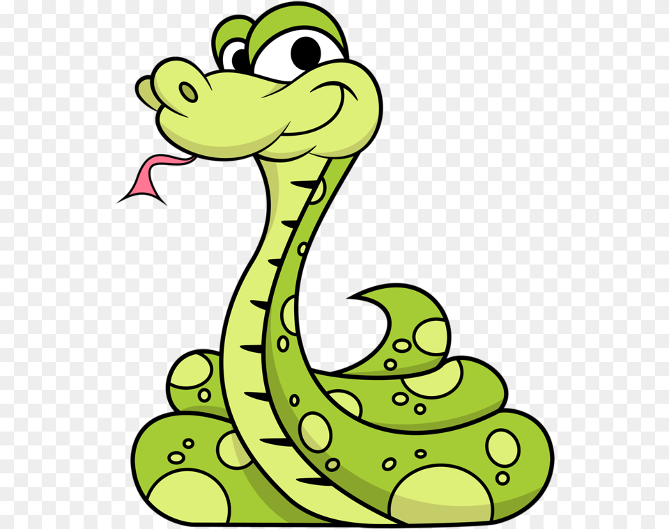 Clip Transparent Background Snake Cartoon, Animal, Reptile, Green Png