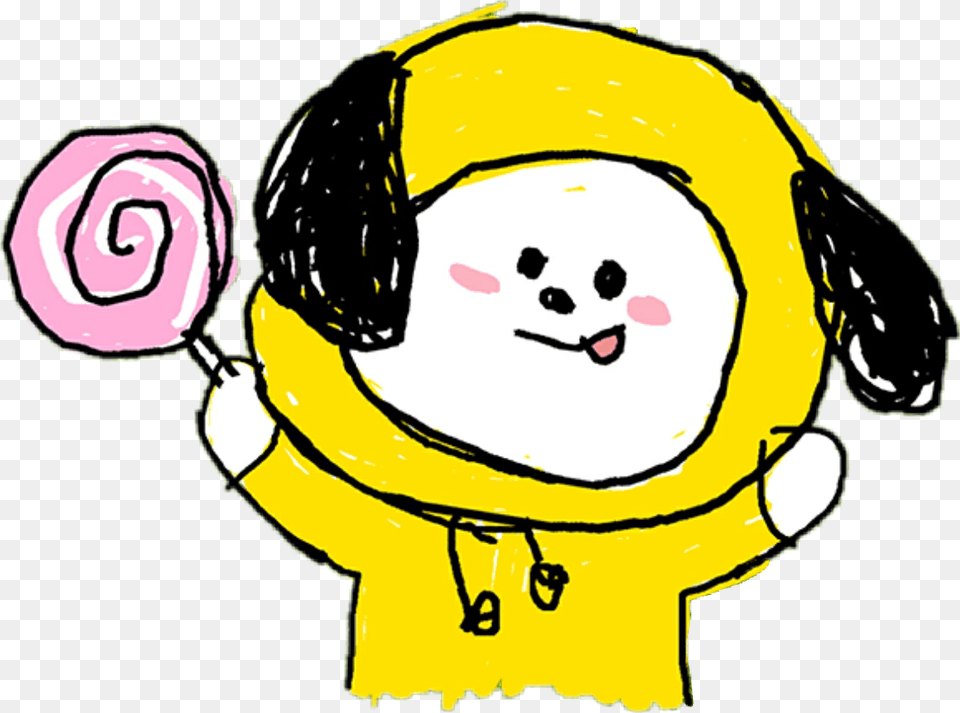 Clip Stock Bts Jimin Chimmy Bt Bt21 Chimmy Background, Food, Sweets, Candy, Face Free Transparent Png