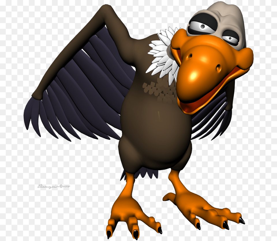 Clip Transparent Stock By Thamyris Vulture Bird Cartoon, Animal, Baby, Person Png