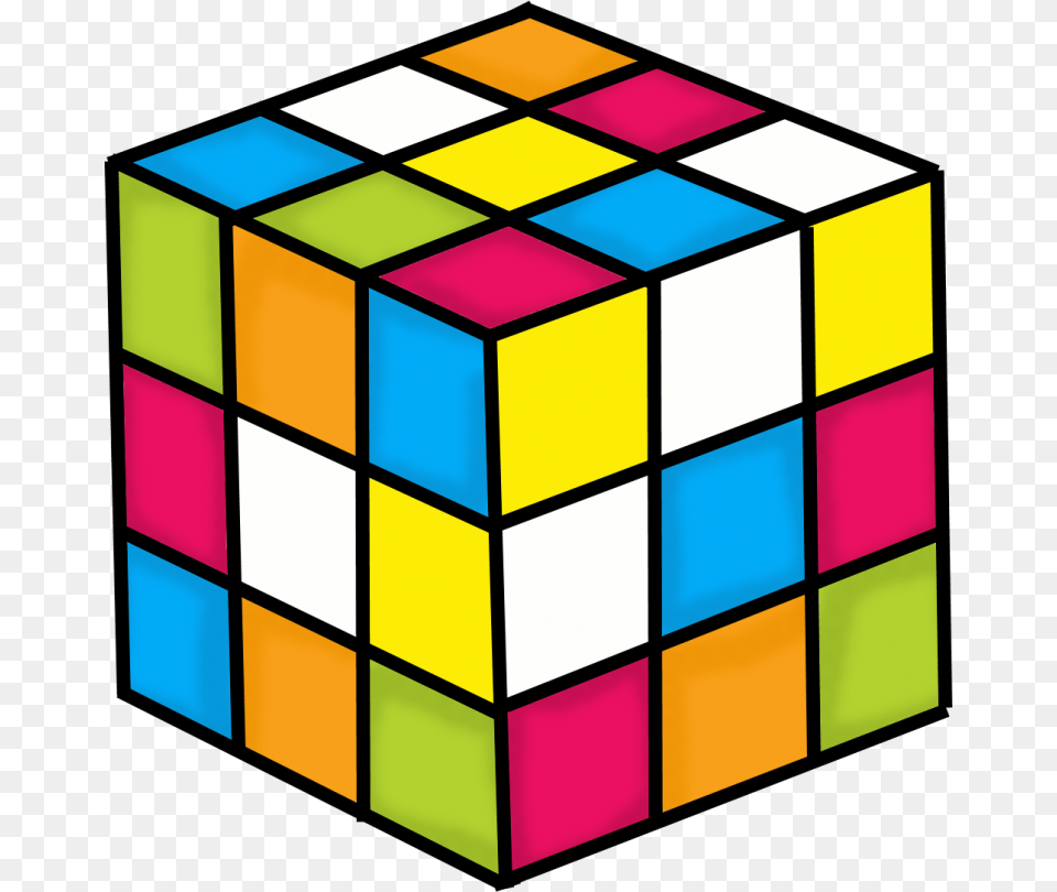 Clipart, Toy, Rubix Cube Free Transparent Png