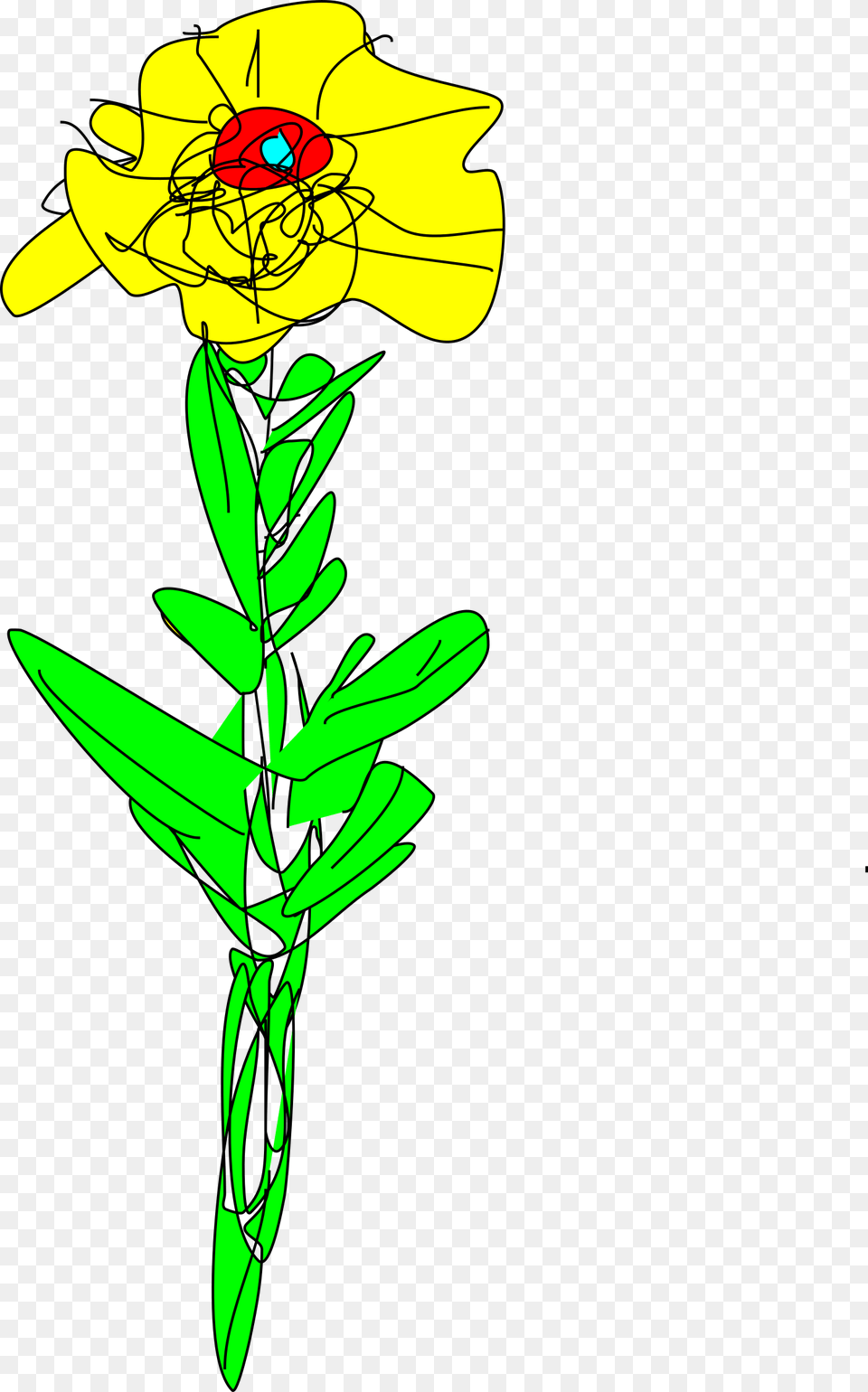 Clipart, Daffodil, Flower, Plant, Daisy Free Transparent Png