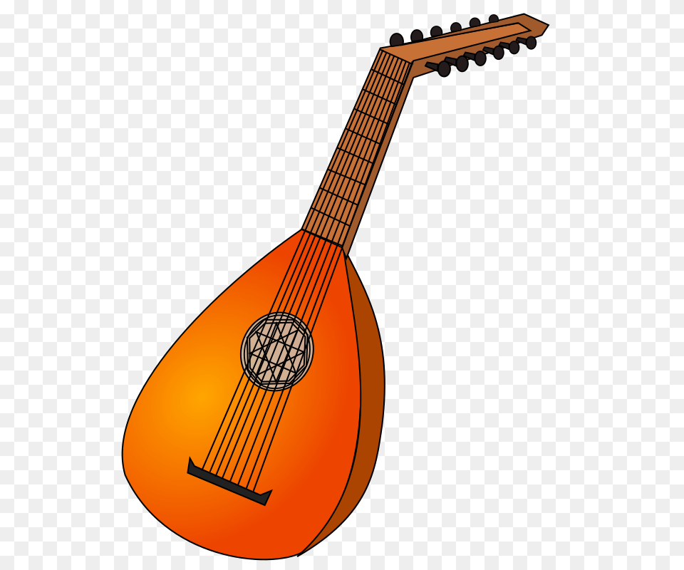 Clipart, Lute, Musical Instrument, Guitar Free Png