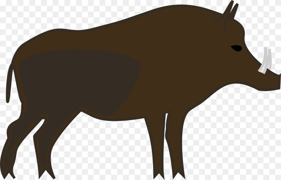 Clipart, Animal, Boar, Hog, Mammal Free Png Download