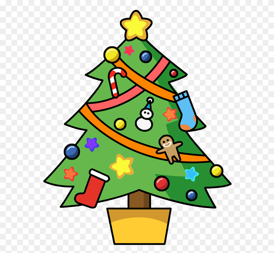 Clipart, Festival, Christmas, Christmas Decorations, Christmas Tree Free Png Download