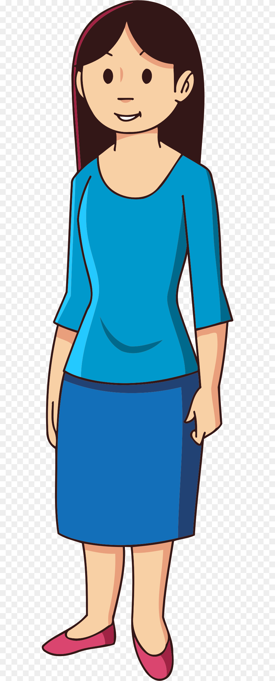 Clipart, Adult, Female, Person, Woman Free Png Download
